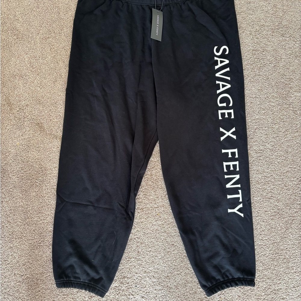 Savage X Fenty Black Lounge Pants